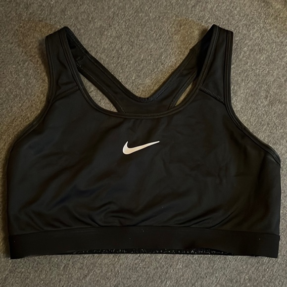 Black Nike Sports Bra - Picture 1 of 3
